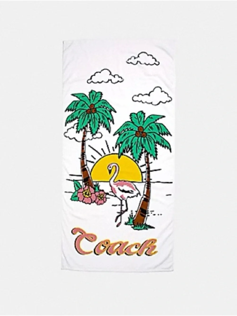 Coach tropical graphic